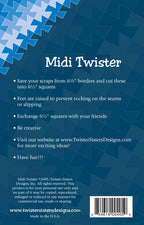 Midi Template Twister Pinwheel