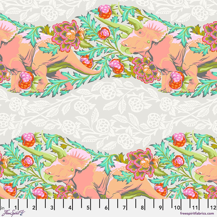 Roar! by Tula Pink for FreeSpirit ~Trifecta Blush