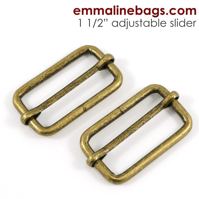 Adjustable Sliders  by Emmaline Bags (2 pack)