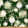 Christmas Wish by Hoffman Fabrics ~ Forest/Gold ~ (1/4 Meter)