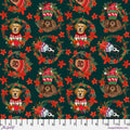 Christmas Pets by Mia Charro ~ Christmas Dogs Spruce ~ (1/4 meter)