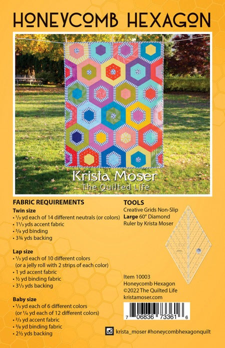 Honeycomb Hexagon by Krista Moser