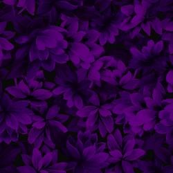 Floral Fantasy by Jinny Beyer for RJR Fabrics ~ Amethyst ~ (1/4 Meter)
