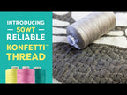 Konfetti - 50wt Egyptian Cotton ~ Dark Olive
