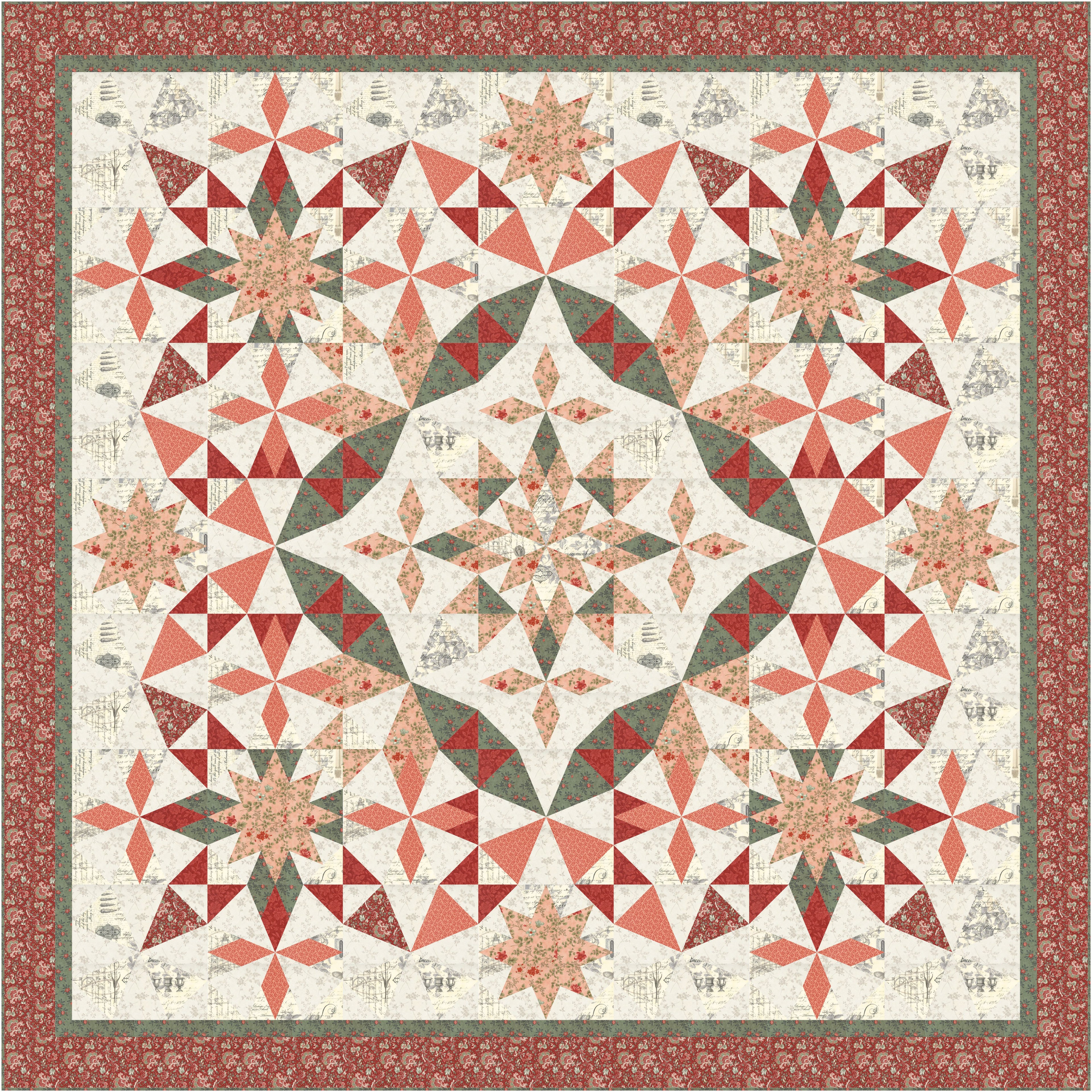 Alaska Quilt Kit ~ Rendezvous by 3 Sisters